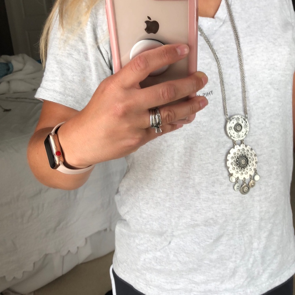 Chico’s silver necklace